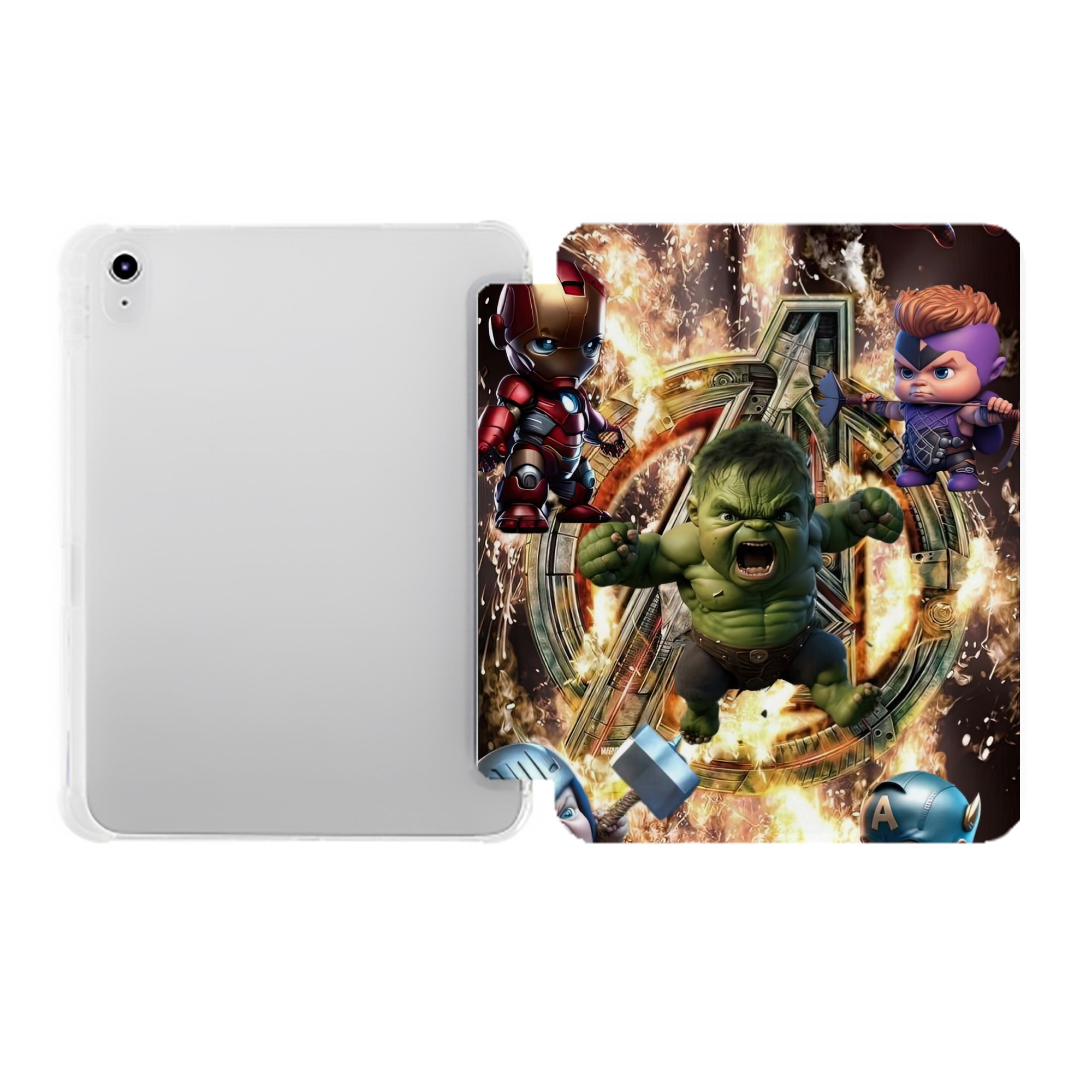 （画像用） Spider Man スパイダーマン IPad ケース ペン収納付き 三つ折りスタンド PUレザー×シリコン 対応機種9.5/10.5/10.9インチ
